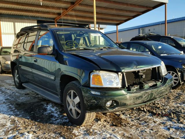 1GKET16S646227468 - 2004 GMC ENVOY XL GREEN photo 1