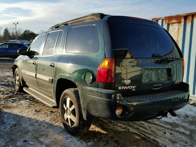 1GKET16S646227468 - 2004 GMC ENVOY XL GREEN photo 3