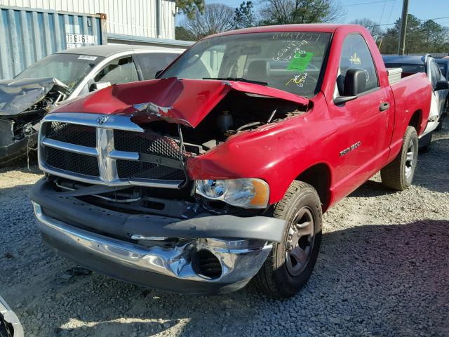 1D7HA16K14J236502 - 2004 DODGE RAM 1500 S RED photo 2