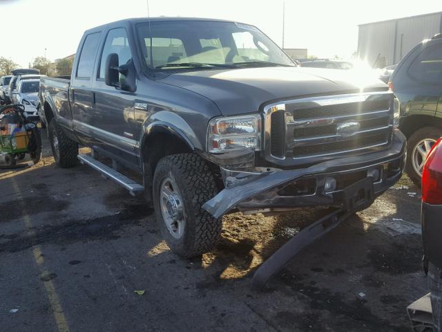 1FTWW31P97EA46722 - 2007 FORD F350 SRW S GRAY photo 1