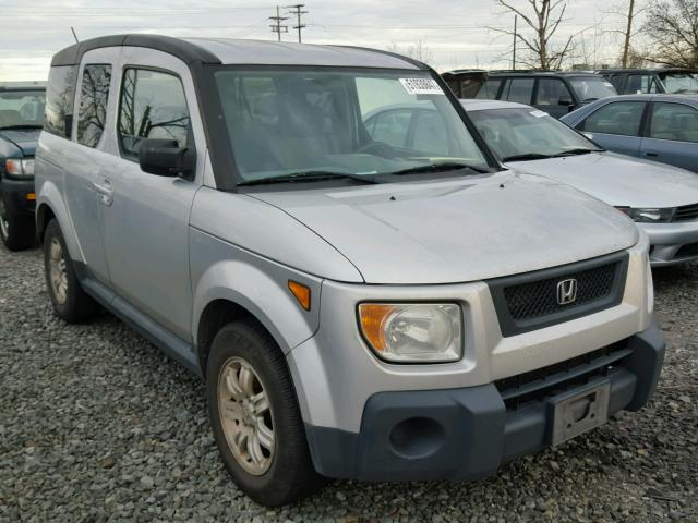 5J6YH27726L004904 - 2006 HONDA ELEMENT EX SILVER photo 1