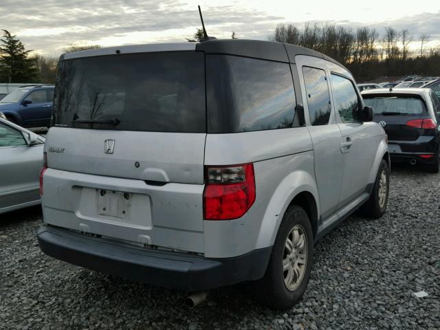 5J6YH27726L004904 - 2006 HONDA ELEMENT EX SILVER photo 4