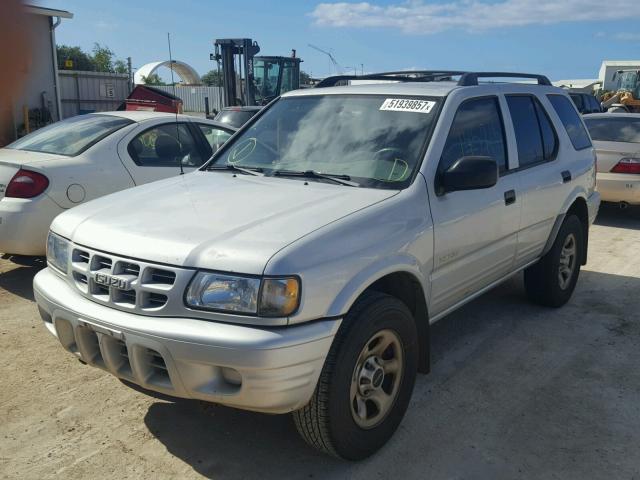 4S2CK58W124322434 - 2002 ISUZU RODEO S SILVER photo 2