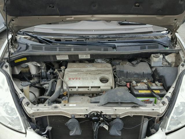 5TDZA23C66S542991 - 2006 TOYOTA SIENNA CE TAN photo 7