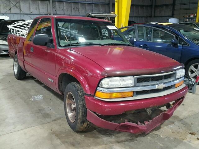 1GCCS19W018210928 - 2001 CHEVROLET S TRUCK S1 RED photo 1