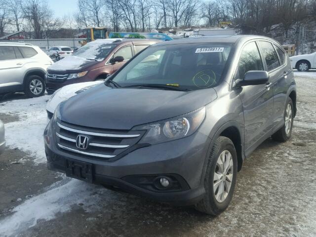 2HKRM4H55EH723890 - 2014 HONDA CR-V EX CHARCOAL photo 2