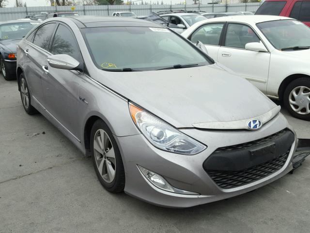 KMHEC4A49CA054817 - 2012 HYUNDAI SONATA HYB GRAY photo 1