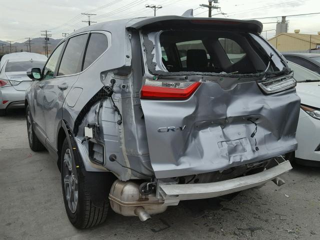 2HKRW1H51HH512294 - 2017 HONDA CR-V EX SILVER photo 3