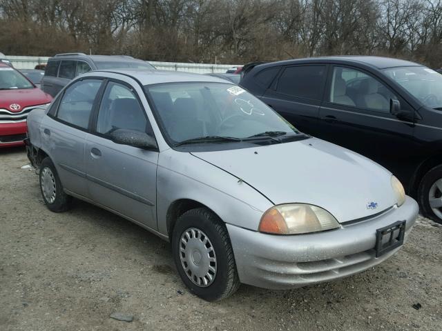 2C1MR522116713904 - 2001 CHEVROLET METRO LSI GRAY photo 1