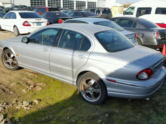 SAJEA51C23WD35372 - 2003 JAGUAR X-TYPE 3.0 SILVER photo 3