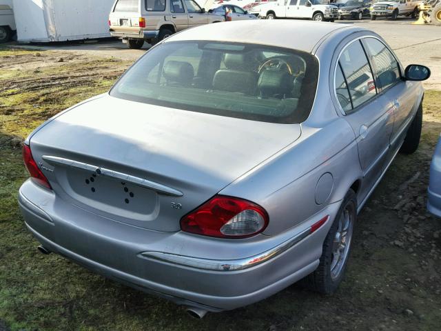 SAJEA51C23WD35372 - 2003 JAGUAR X-TYPE 3.0 SILVER photo 4