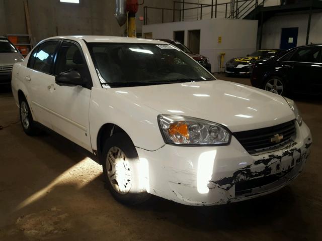 1G1ZS58F77F202857 - 2007 CHEVROLET MALIBU LS თეთრი ფოტო 1