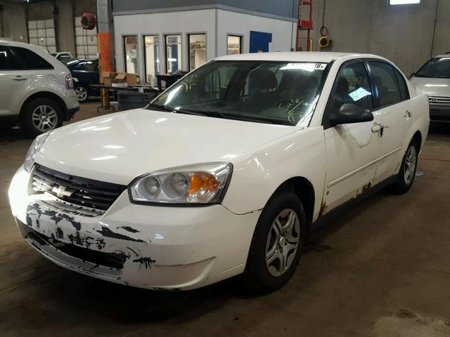 1G1ZS58F77F202857 - 2007 CHEVROLET MALIBU LS თეთრი ფოტო 2
