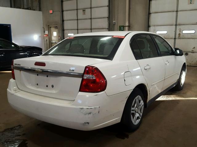 1G1ZS58F77F202857 - 2007 CHEVROLET MALIBU LS თეთრი ფოტო 4
