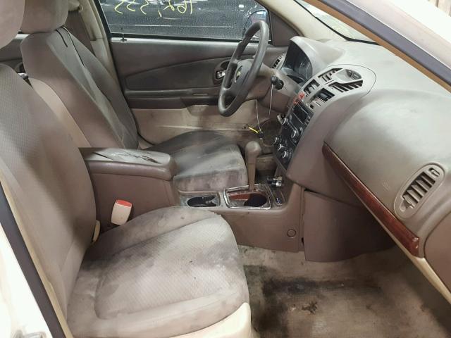 1G1ZS58F77F202857 - 2007 CHEVROLET MALIBU LS თეთრი ფოტო 5