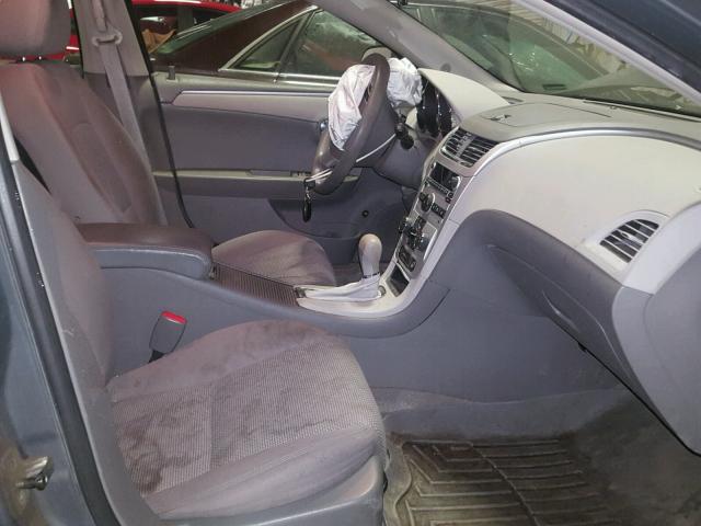 1G1ZG57B494102486 - 2009 CHEVROLET MALIBU LS გრაფიტი ფოტო 5