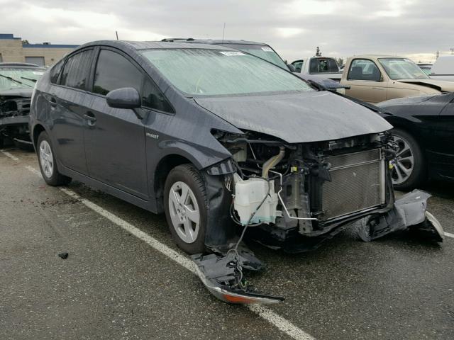 JTDKN3DU6A1075774 - 2010 TOYOTA PRIUS GRAY photo 1