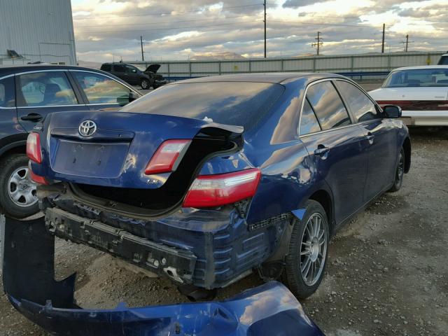 4T4BE46K49R109661 - 2009 TOYOTA CAMRY BASE BLUE photo 4