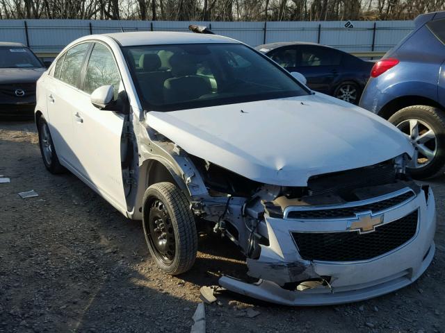 1G1PC5SB8E7458670 - 2014 CHEVROLET CRUZE LT WHITE photo 1