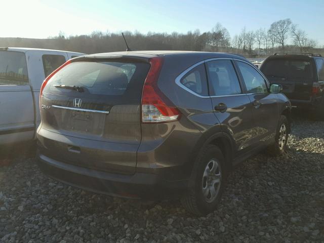 2HKRM3H36EH546131 - 2014 HONDA CR-V LX GRAY photo 4