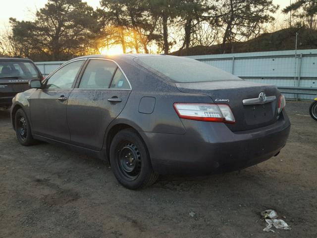 4T1BB3EK1AU118286 - 2010 TOYOTA CAMRY HYBR GRAY photo 3