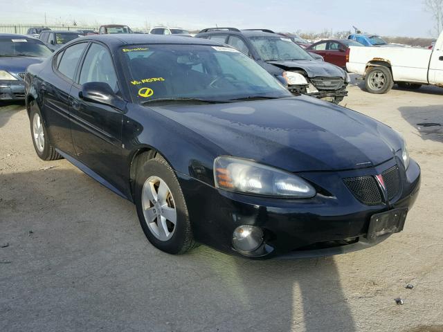 2G2WP552681142743 - 2008 PONTIAC GRAND PRIX BLACK photo 1