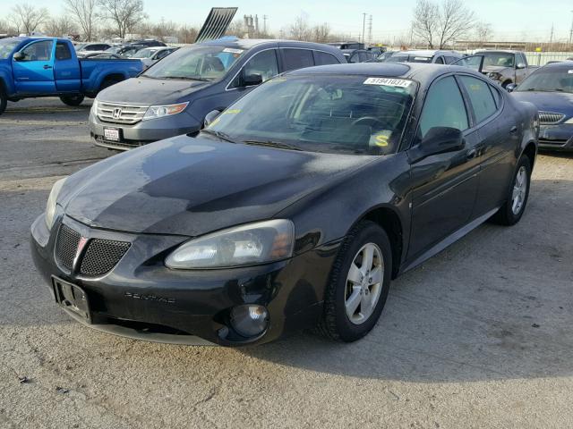 2G2WP552681142743 - 2008 PONTIAC GRAND PRIX BLACK photo 2