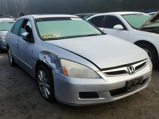 1HGCM66566A008230 - 2006 HONDA ACCORD EX GRAY photo 1