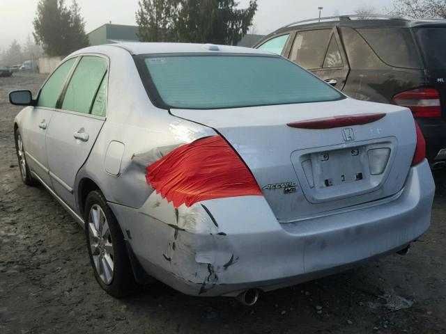 1HGCM66566A008230 - 2006 HONDA ACCORD EX GRAY photo 3