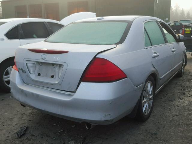 1HGCM66566A008230 - 2006 HONDA ACCORD EX GRAY photo 4