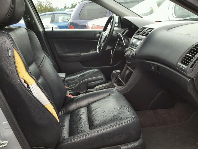 1HGCM66566A008230 - 2006 HONDA ACCORD EX GRAY photo 5