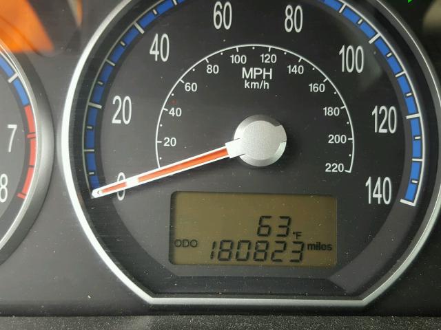 5NMSH73E37H043906 - 2007 HYUNDAI SANTA FE S Көк фото 8