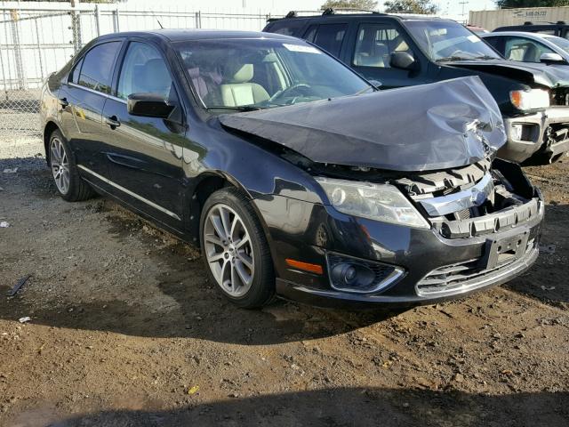 3FAHP0JAXAR123561 - 2010 FORD FUSION SEL BLACK photo 1