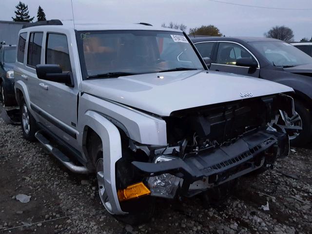 1J8HG48K97C670904 - 2007 JEEP COMMANDER SILVER photo 1