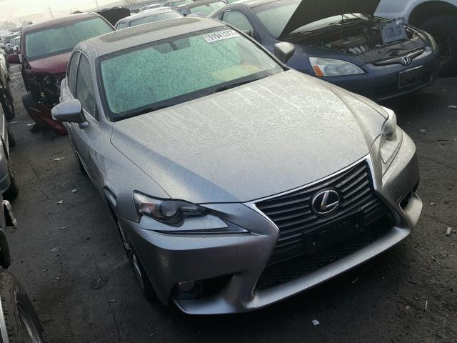 JTHBF1D26E5030265 - 2014 LEXUS IS 250 SILVER photo 1