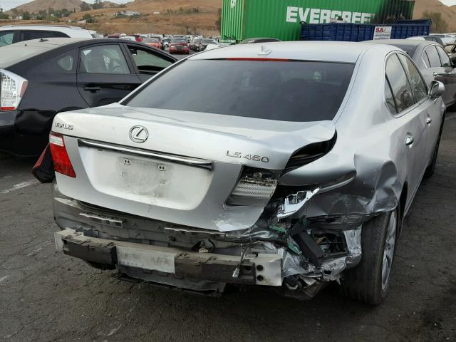 JTHBL46F475048549 - 2007 LEXUS LS 460 SILVER photo 4