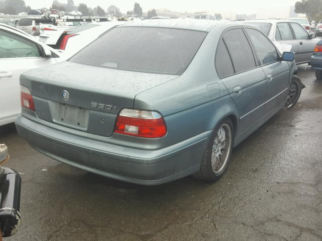 WBADT63463CK41331 - 2003 BMW 530 I AUTO GREEN photo 4