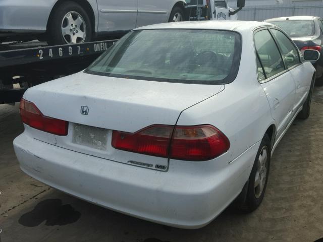 1HGCG1654YA001578 - 2000 HONDA ACCORD EX WHITE photo 4