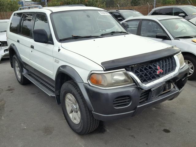 JA4LS31H81P025213 - 2001 MITSUBISHI MONTERO SP WHITE photo 1