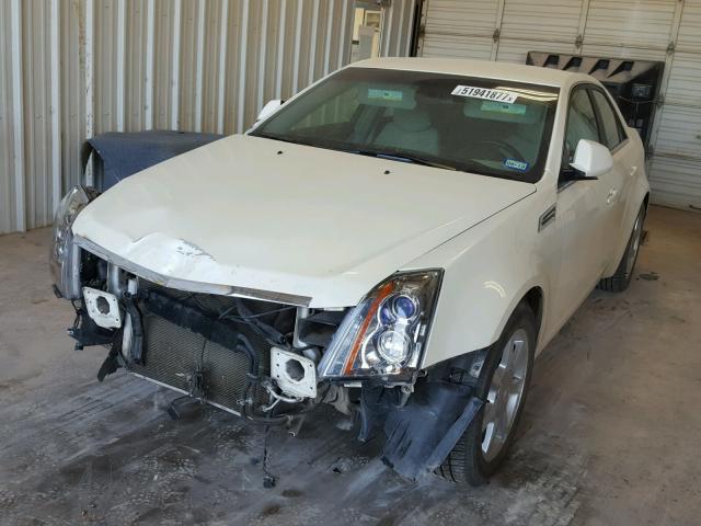 1G6DF577X90161228 - 2009 CADILLAC CTS WHITE photo 2