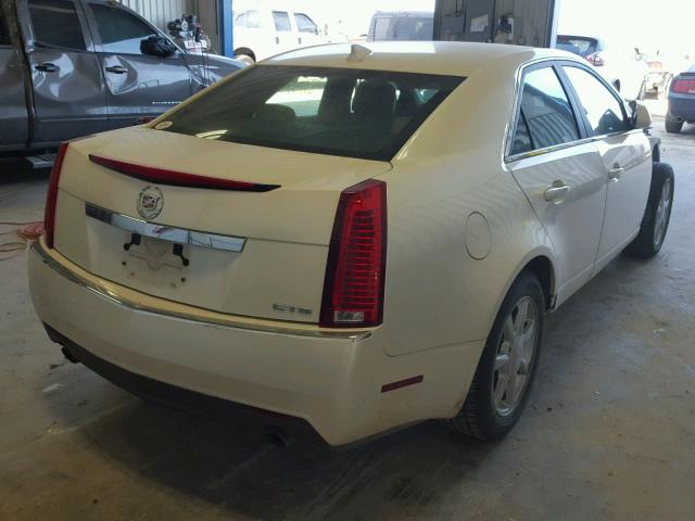 1G6DF577X90161228 - 2009 CADILLAC CTS WHITE photo 4