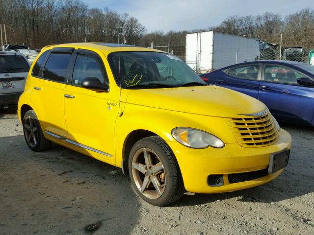 3A8FY58B06T274163 - 2006 CHRYSLER PT CRUISER YELLOW photo 1