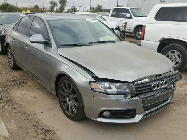 WAUJF78K99N061748 - 2009 AUDI A4 PREMIUM GRAY photo 1