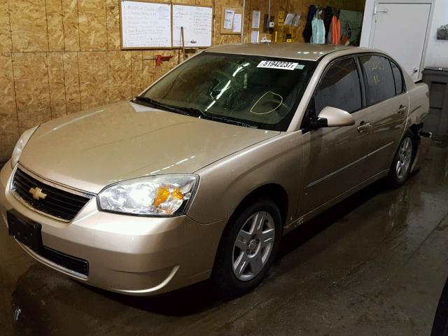 1G1ZT51F06F255180 - 2006 CHEVROLET MALIBU LT GOLD photo 2