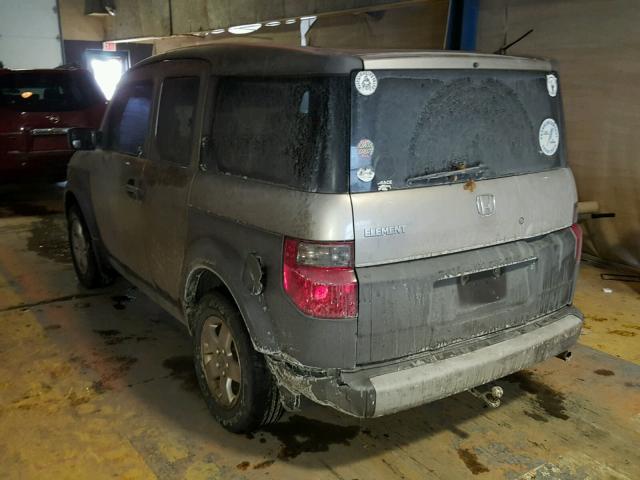 5J6YH28574L023880 - 2004 HONDA ELEMENT EX SILVER photo 3