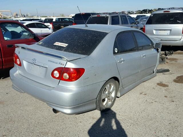 2T1BY30E46C551870 - 2006 TOYOTA COROLLA XR 银色 照片 4