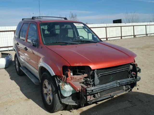 1FMYU03177KA91158 - 2007 FORD ESCAPE XLT ORANGE photo 1