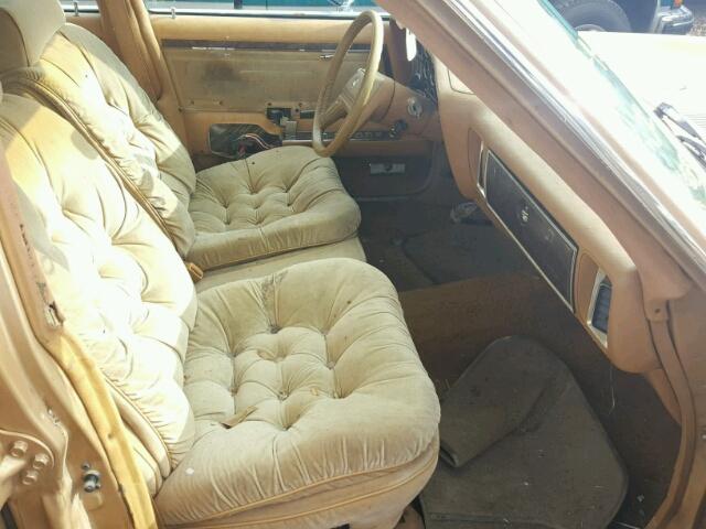 1C3BF66P3FX624538 - 1985 CHRYSLER FIFTH AVEN 金色 照片 5