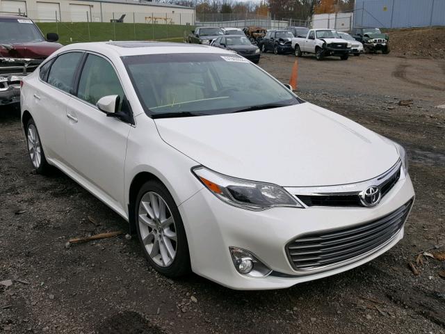 4T1BK1EB7DU048091 - 2013 TOYOTA AVALON BAS WHITE photo 1