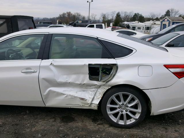 4T1BK1EB7DU048091 - 2013 TOYOTA AVALON BAS WHITE photo 9